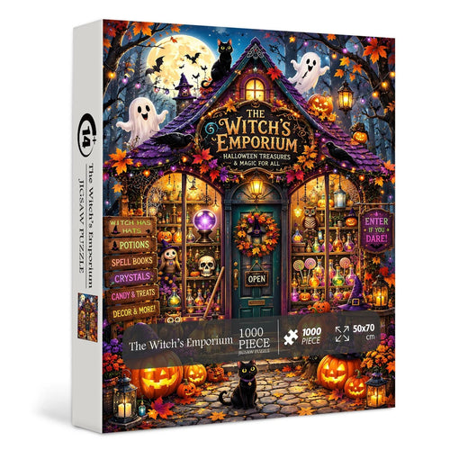 🔥49% Off Last Day - 👻The Witch’s Emporium Jigsaw Puzzle 1000 Pieces