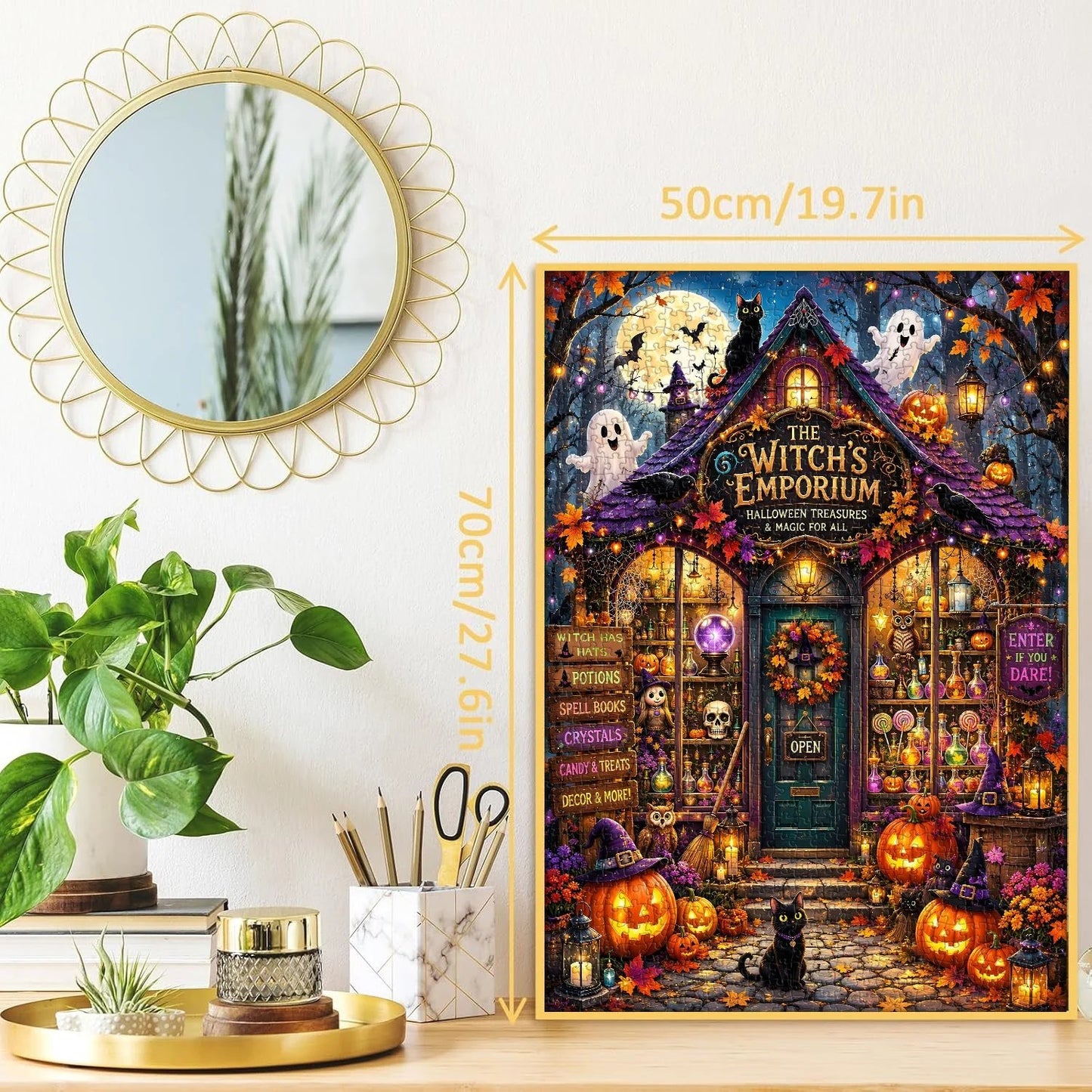 🔥49% Off Last Day - 👻The Witch’s Emporium Jigsaw Puzzle 1000 Pieces
