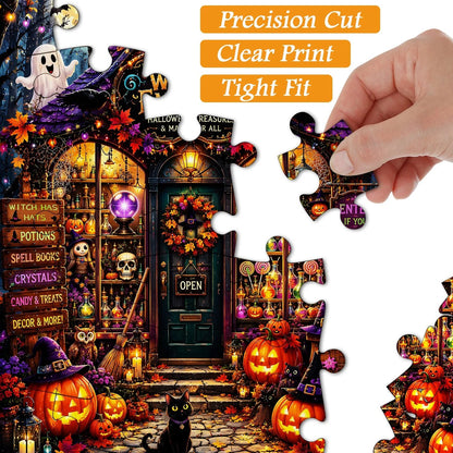 🔥49% Off Last Day - 👻The Witch’s Emporium Jigsaw Puzzle 1000 Pieces