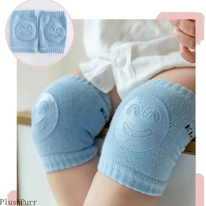 👶 Baby Crawling Knee Pads – 4-Piece Non-Slip Thick Soft Set, Fall Protection for Camping ✿