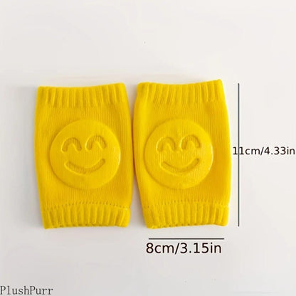 👶 Baby Crawling Knee Pads – 4-Piece Non-Slip Thick Soft Set, Fall Protection for Camping ✿